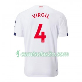 Camisolas de Futebol Liverpool Virgil van Dijk 4 Equipamento Alternativa 2019/20 Manga Curta